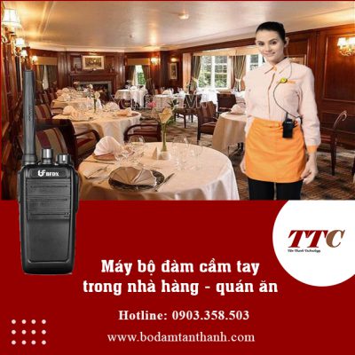 Bộ đàm cho nhà hàng